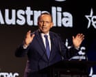 Tony Abbott implores Cpac to give Liberals ‘one last chance’ and condemns party’s ‘factional warlords’