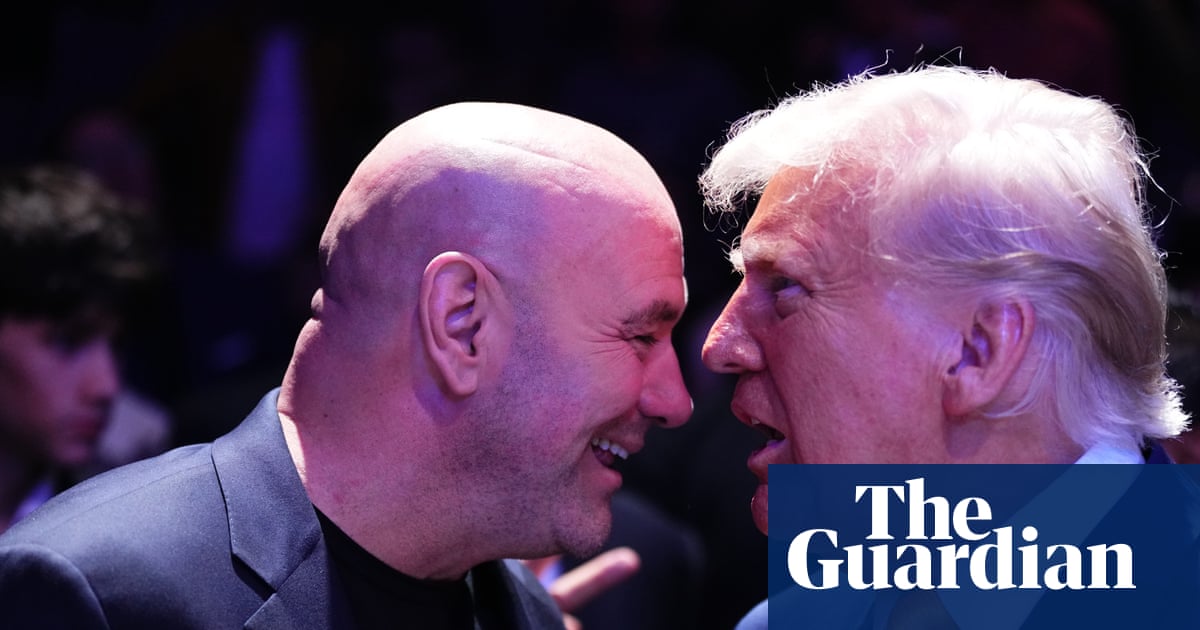 From ‘human cockfighting’ to the White House lawn: the stratospheric rise of the UFC’s Dana White