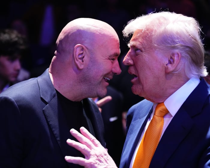 From ‘human cockfighting’ to the White House lawn: the stratospheric rise of the UFC’s Dana White