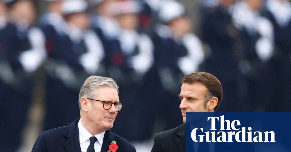Starmer joins Macron on Armistice Day in Paris to show European solidarity