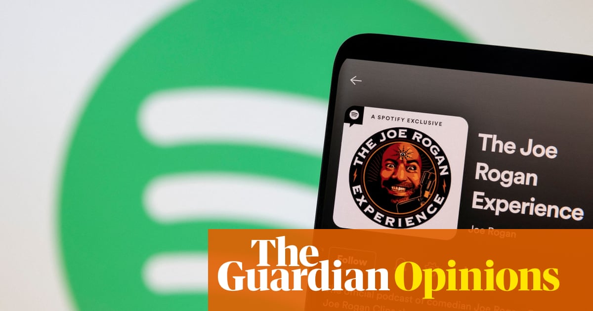 If the only voice I hear for a week is Joe Rogan’s, what sort of person will I become? | Brigid Delaney