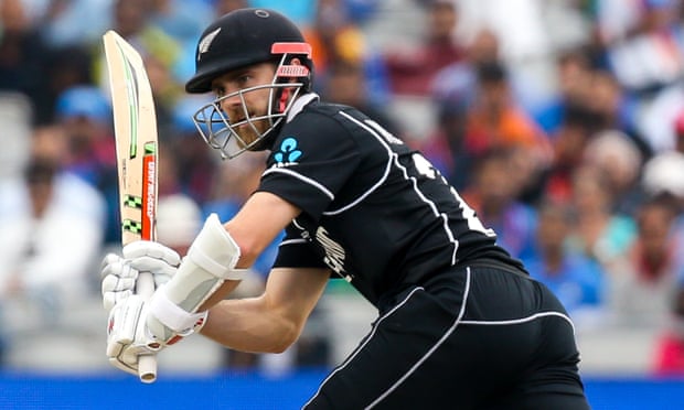 New Zealand captain Kane Williamson scored 67 before being caught by India’s Ravindra Jadeja.