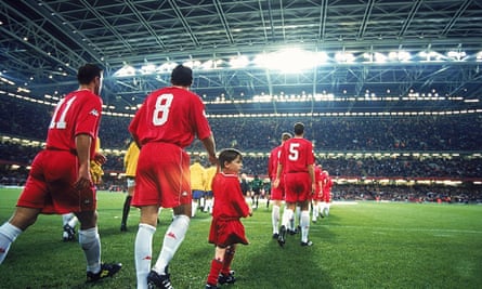 Wales and Brazil take to the field in 2000.