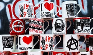Activist mugs at Stokes Croft pottery