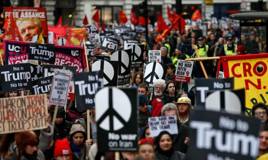 A march in London earlier this month co-organised by CND