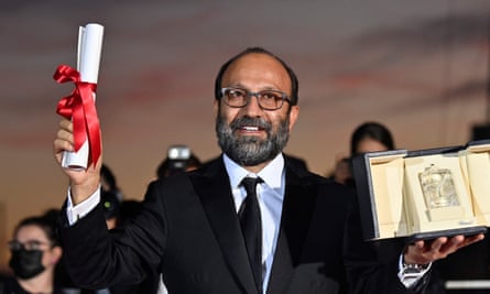 Asghar Farhadi in Cannes.