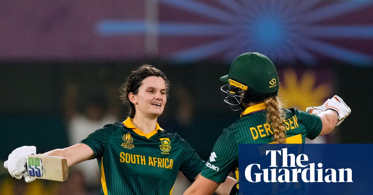 South Africa claim historic World Cup final spot as Wolvaardt blows England away