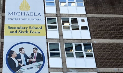 Michaela community school in Wembley, north-west London.