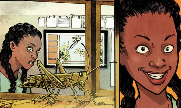Nnedi Okorafor’s Marvel comic featuring the superhero, Ngozi.
