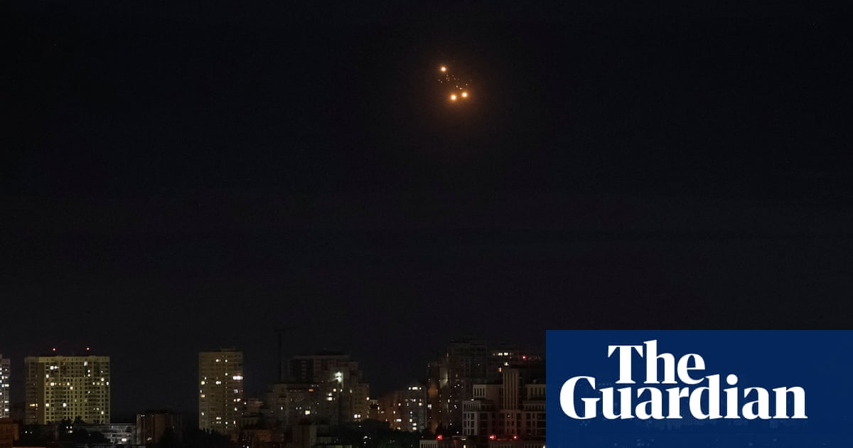 Russia has launched biggest air attack of the three-year war, Kyiv says