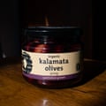 Mount Zero Organic Kalamata Olives jar