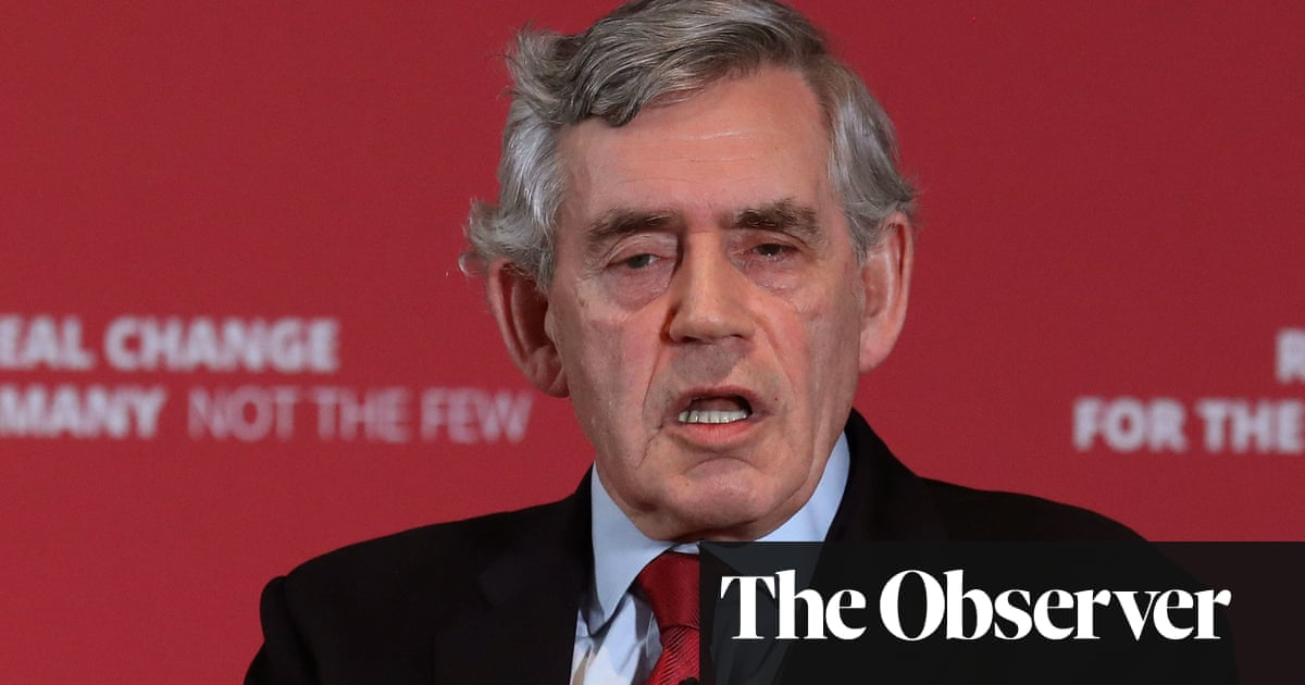 Gordon Brown: ‘Set emergency budget or risk a winter of dire poverty’