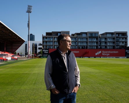 Alf Ingve Berntsen looks retired connected nan pitch
