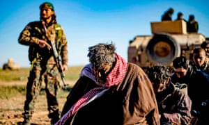 Suspected Isis prisoners