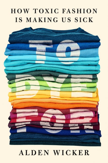 cover of author’s book shows stack of colorful clothing