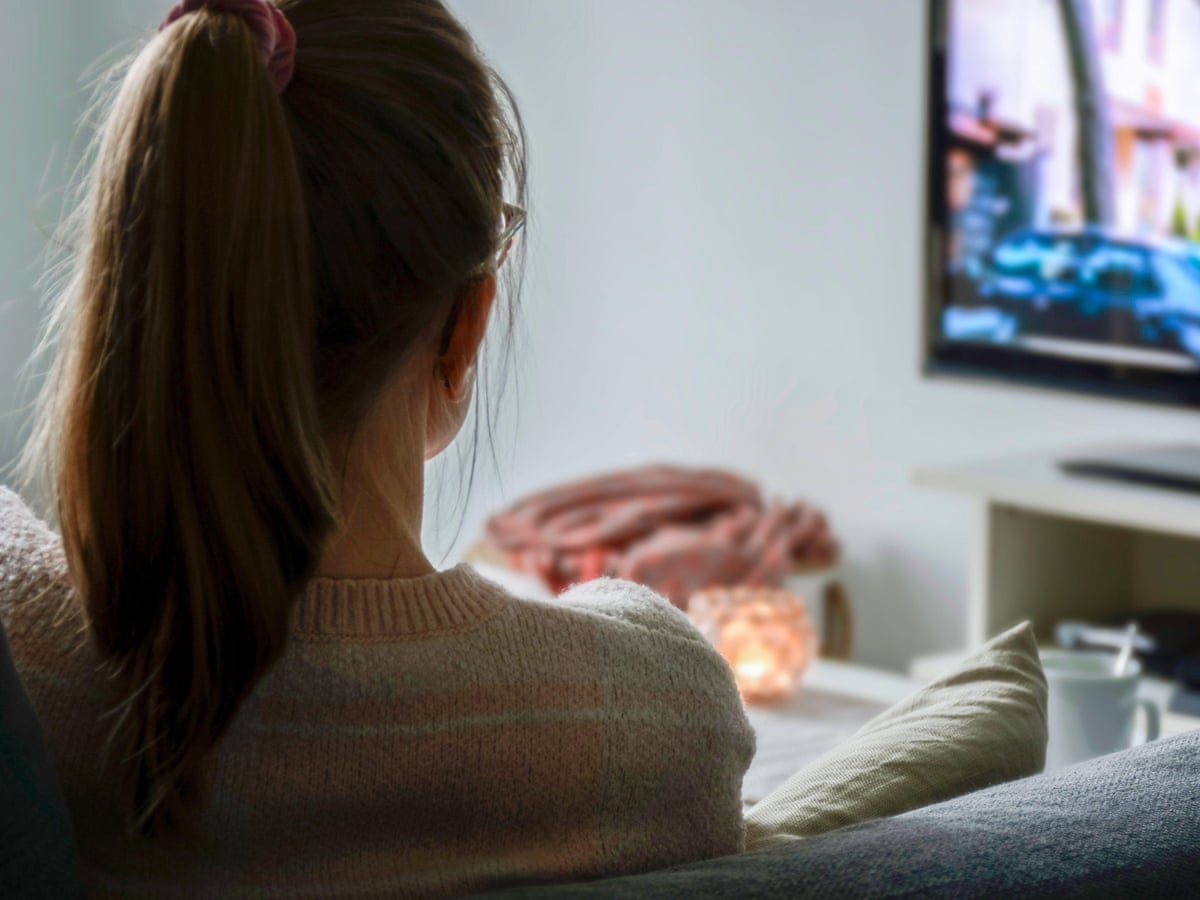 britons spent third of time watching tv and online videos in 2020 ofcom the guardian