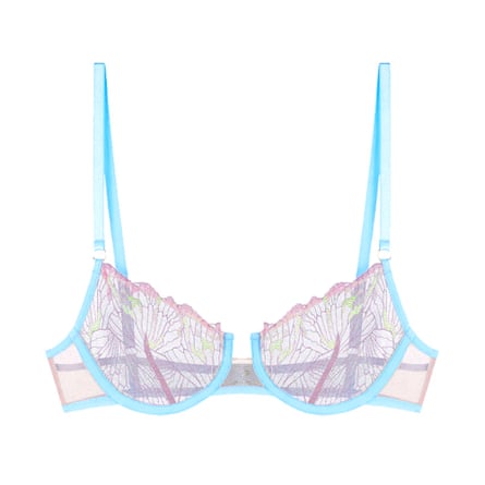 Dora Larsen Echo Butterfly Embroidery Bra