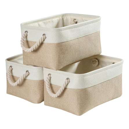 Mangata large storage box set of 3