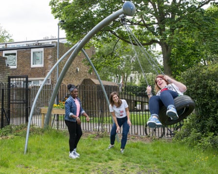 The homes in Cressingham Gardens were built to encourage neighbourliness and play. Photograph: Sam Mellish/In Pictures/Getty Images
