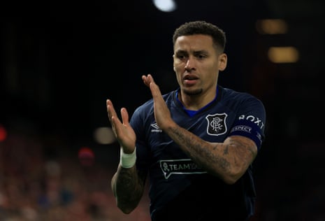Rangers captain James Tavernier was not a happy bunny following the latest in a long line of embarrassing performances at home and abroad that have left his side bottom of the Europa League ladder with no points after three matches.