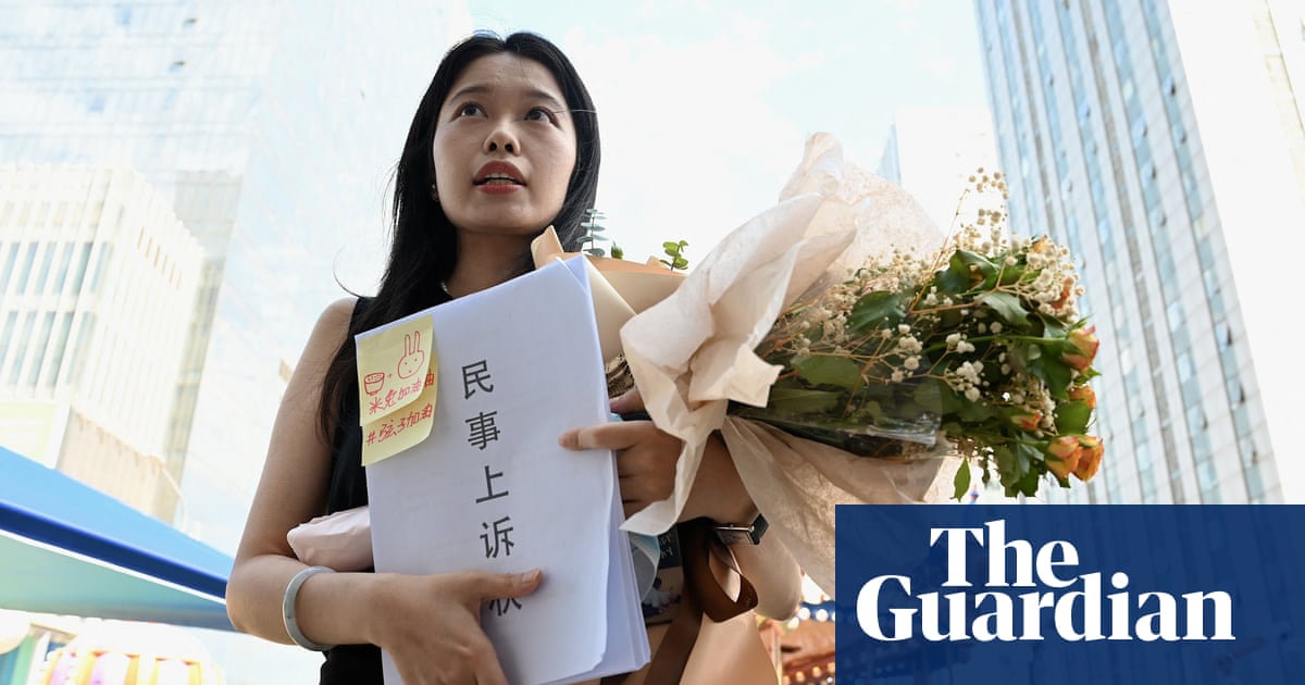 Woman at centre of China #MeToo case vows not to give up after appeal rejected