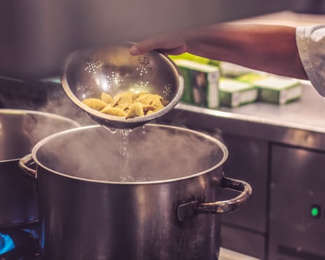 Preparing homemade pasta