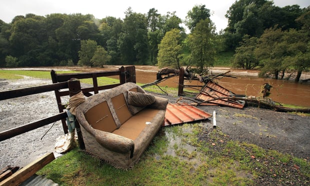 Flash floods brought disruption to Morpeth in 2008