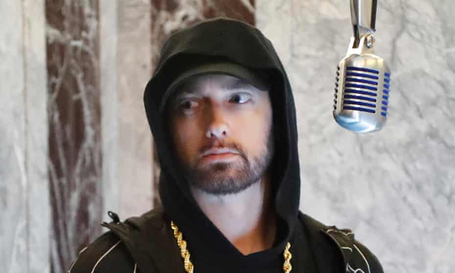‘What do you find to get mad about when you’re a sober 47-year-old with a net worth of $230m?’ ... Eminem.