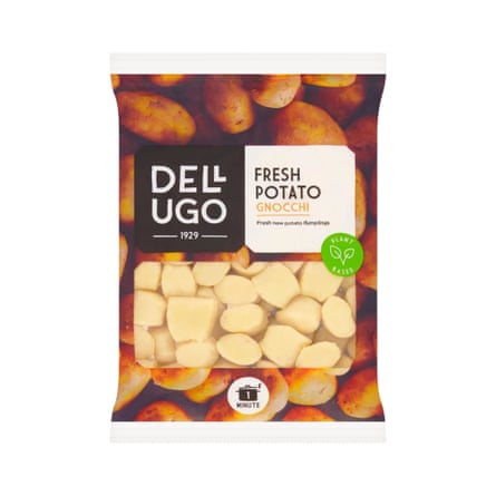 A packet of Dell’Ugo Potato Gnocchi
