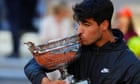 'Something unbelievable': Carlos Alcaraz achieves dream of winning French Open - video