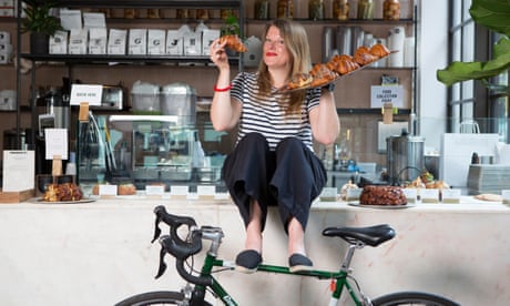 Felicity Cloake photographed at Caravan To Go in Fitzrovia, London