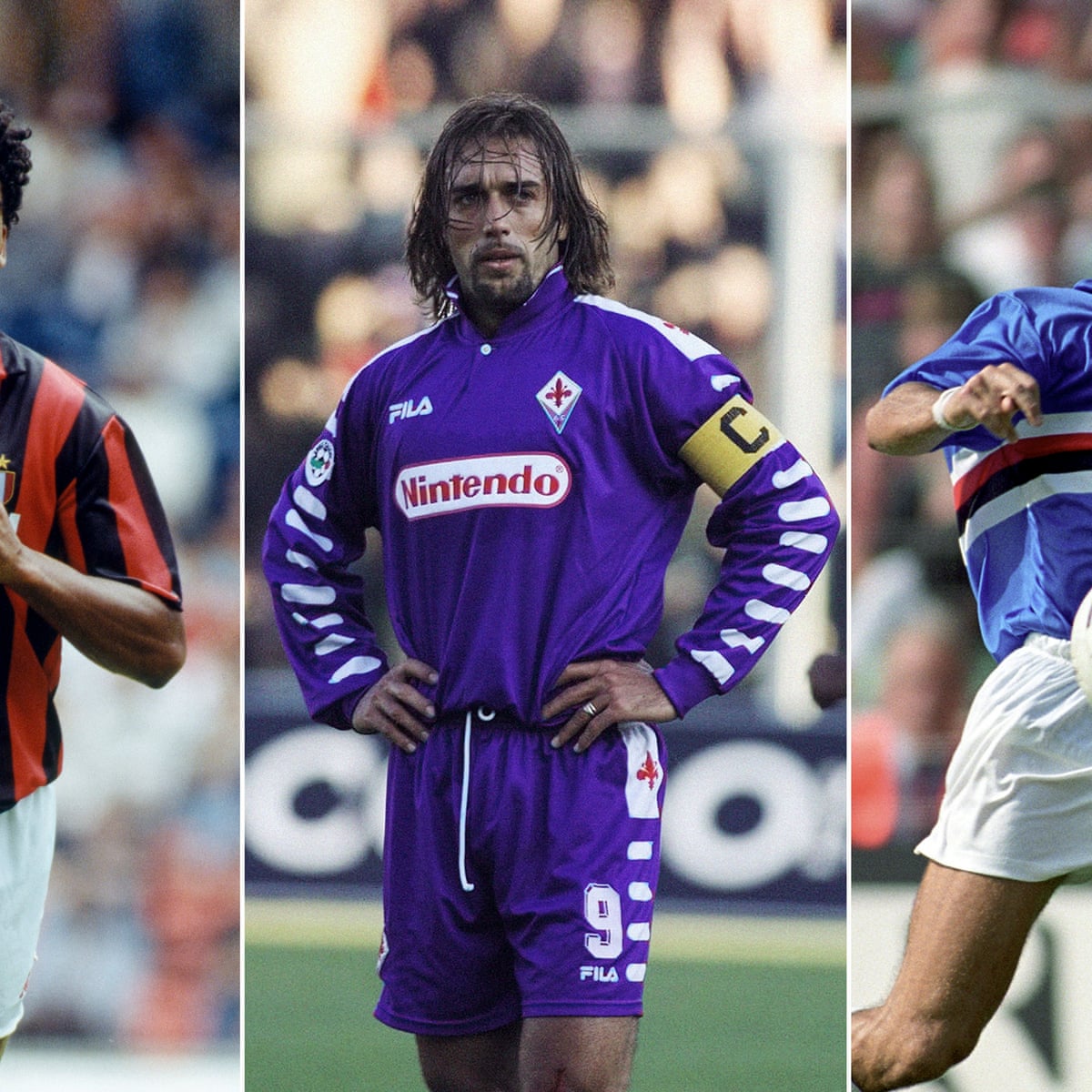 The Best Kits In The Last 50 Years Of Serie A Serie A The Guardian