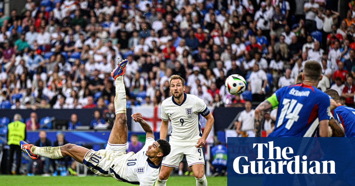 Golden Goal: Jude Bellingham for England v Slovakia (2024)