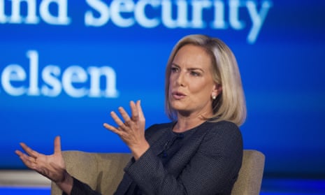 Secretary of homeland security Kirstjen Nielsen said ‘legal loopholes’ prevent the government from detaining and deporting migrant families.