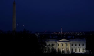 The White House on 31 January 2020.