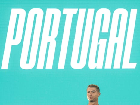 Cristiano Ronaldo attends a press conference