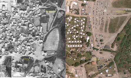 Forensic Architecture analysed aerial photos from the British mandate era.