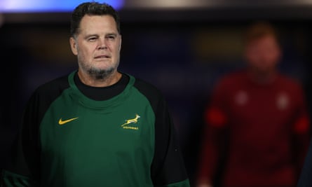 South Africa’s director of rugby, Rassie Erasmus