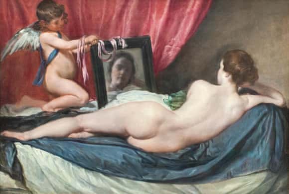 The Toilet of Venus (the Rokeby Venus), by Diego Velázquez.