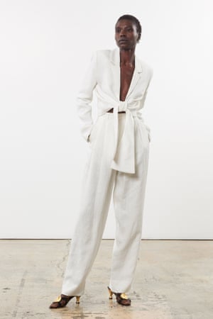 Jacket, £306.44 and trousers, £228.86 both marahoffman.com 