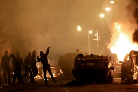 Interior minister Gerald Darmanin said 2,000 police would be out on the streets on Wednesday in the Paris region and around other big cities to ‘maintain order’.