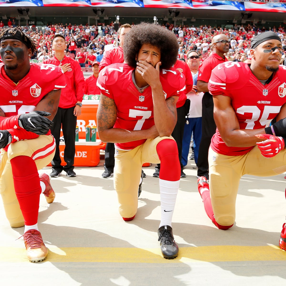 Donald Trump Aims Tweets At Nfl Over Protests To Reopen Anthem