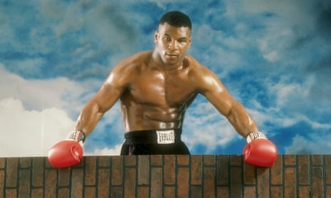 Mike Tyson at the start of his heavyweight career.