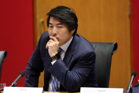 Jason Kwon, chief strategy officer at OpenAI, at the hearing in Sydney