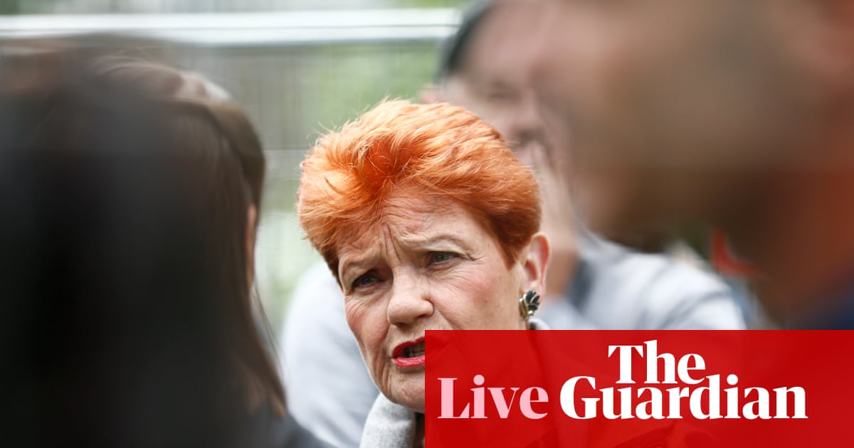 News live: Hanson excited for ‘new breed’ of One Nation politicians; Australians’ credit card debt at four-year high