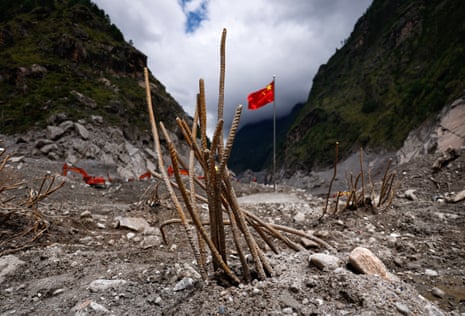Online posts show families' grief for flood victims on Tibet's side of China-Nepal border; China's 'Clean Internet' campaign suppresses unofficial accounts