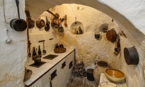 The Casa Grotta cave house museum, Matera.