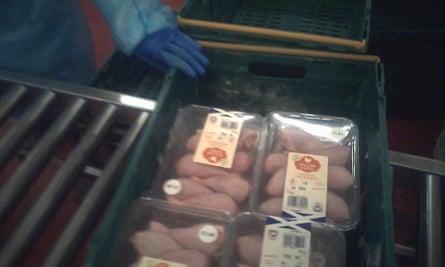 ‘Willow Farms’ chicken for Tesco after being returned from another supermarket and repacked.