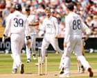 England v India: second men’s cricket Test, day two – live
