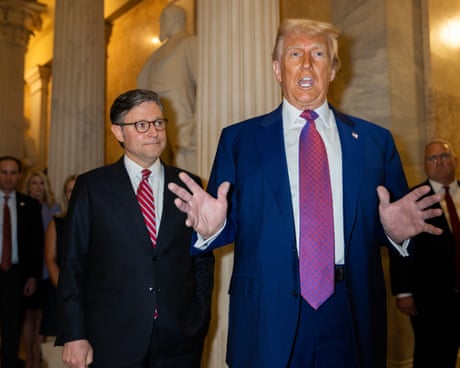 Trump’s sweeping tax cut and spending bill heads to House – US politics live